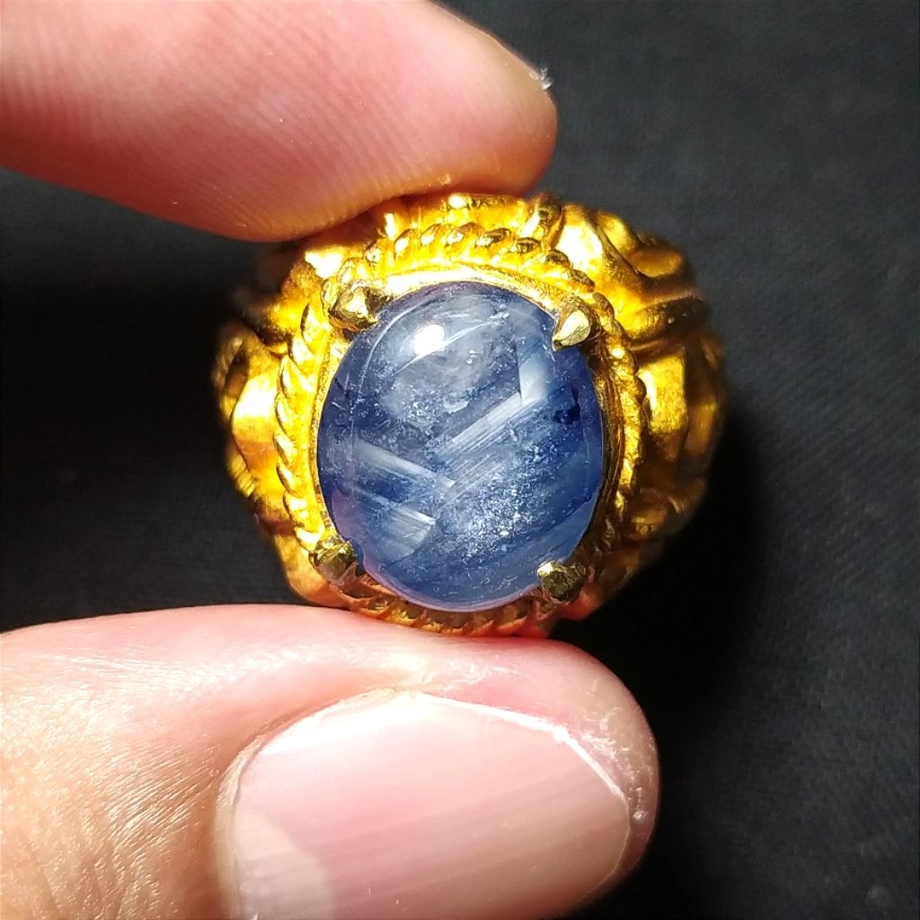 Natural blue sapphire Afrika // safir biru // mirah windusegara // ready ruby star // zamrud // baca