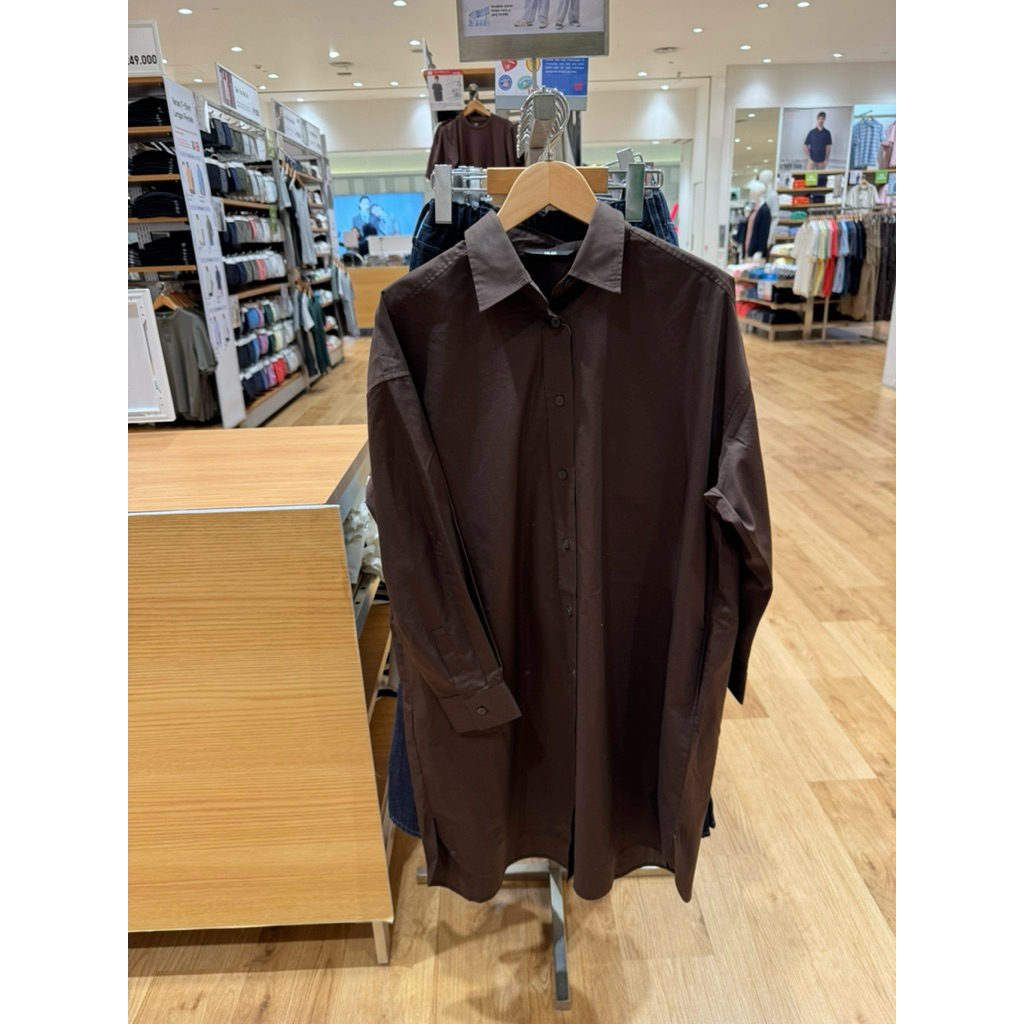 Uniqlo Gaun Kemeja Sale