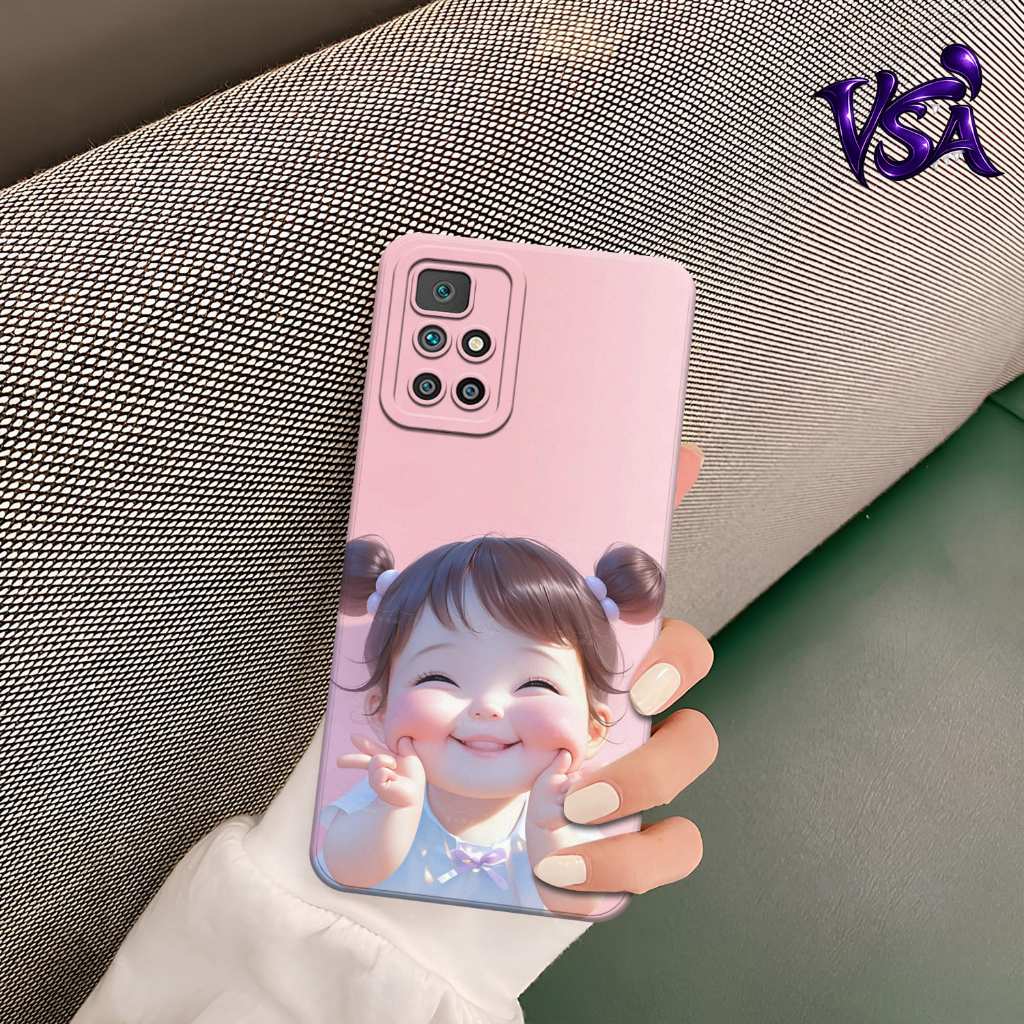 Casing Hp Untuk Xiaomi Redmi 10 / Redmi 21061119AG - Softcase Bening - Soft Case Xiaomi Redmi 10 - S