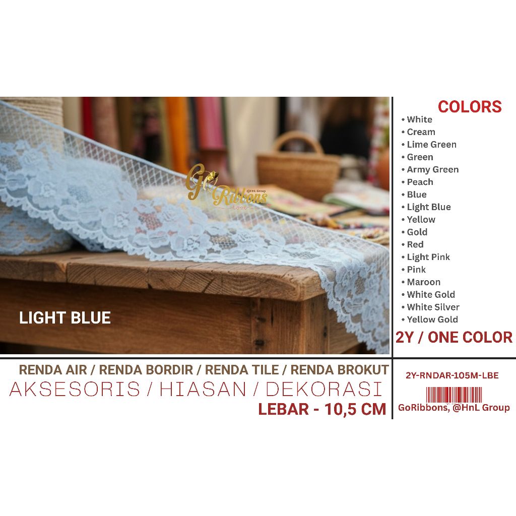 ( 2Y ) RENDA AIR SOUVENIR 6CM / RENDA AIR SUVENIR 55MM / RENDA BORDIR / RENDA TILE 5CM / RENDA 10CM