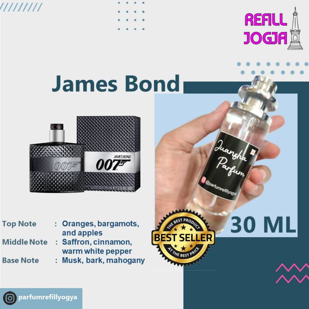 Parfum Refill JAMES BOND| kualitas terbaik