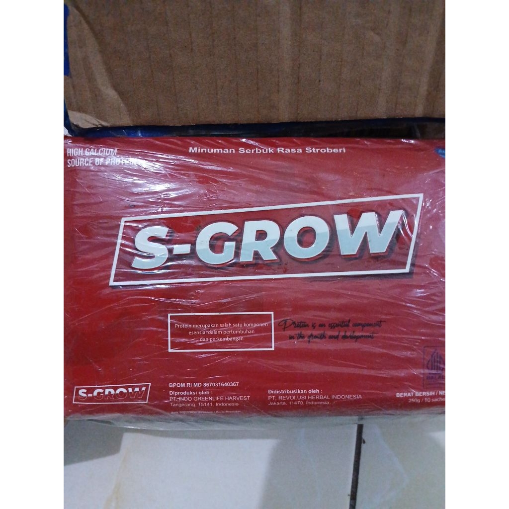 S-GROW Susu peninggi badan
