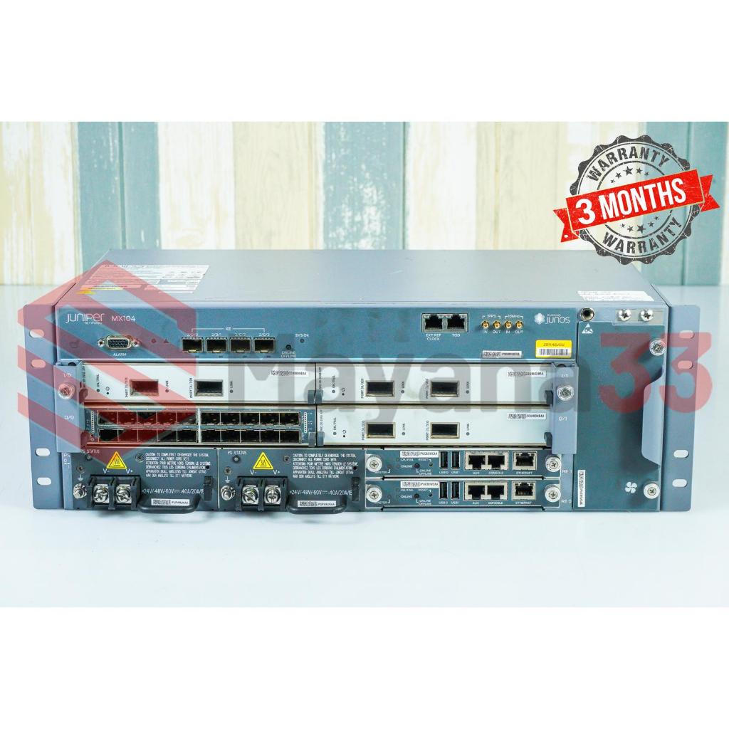 Juniper Networks MX104 Series Router MX 104 bukan MX40 MX80 MX 204 MX240 ASR 9001