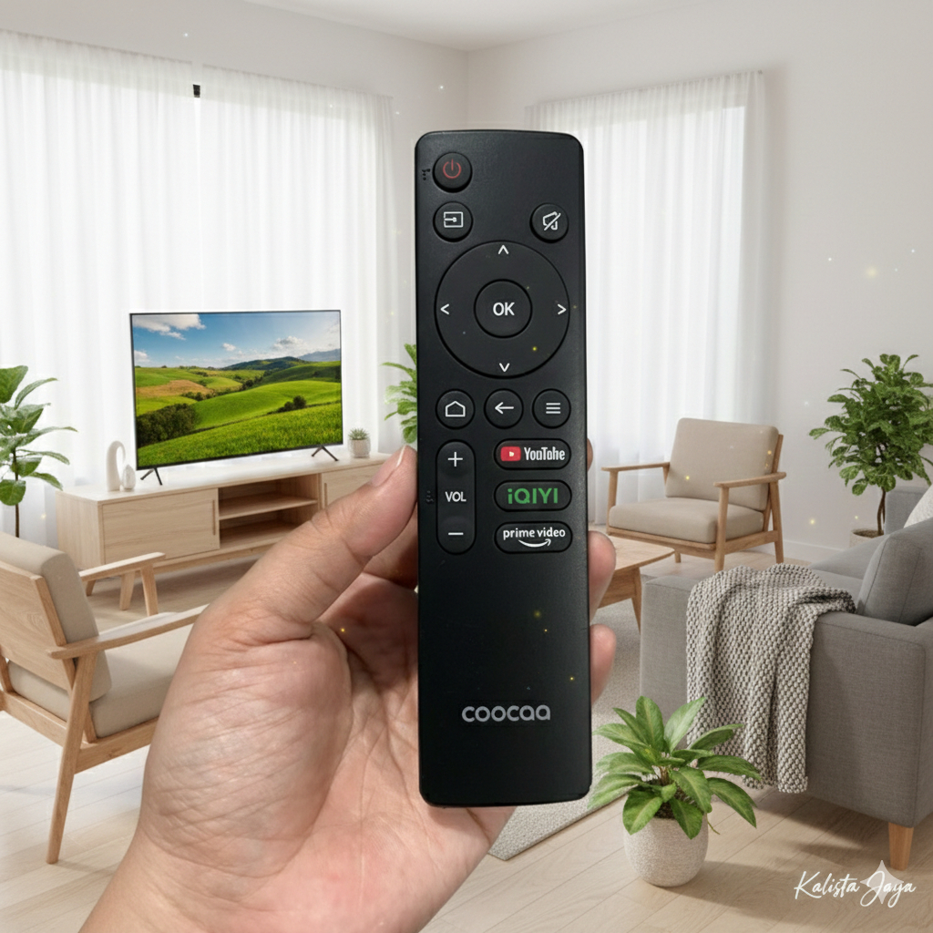 REMOTE REMOT SMART TV COOCAA YOUTUB iQIYI PRIME ORIGINAL