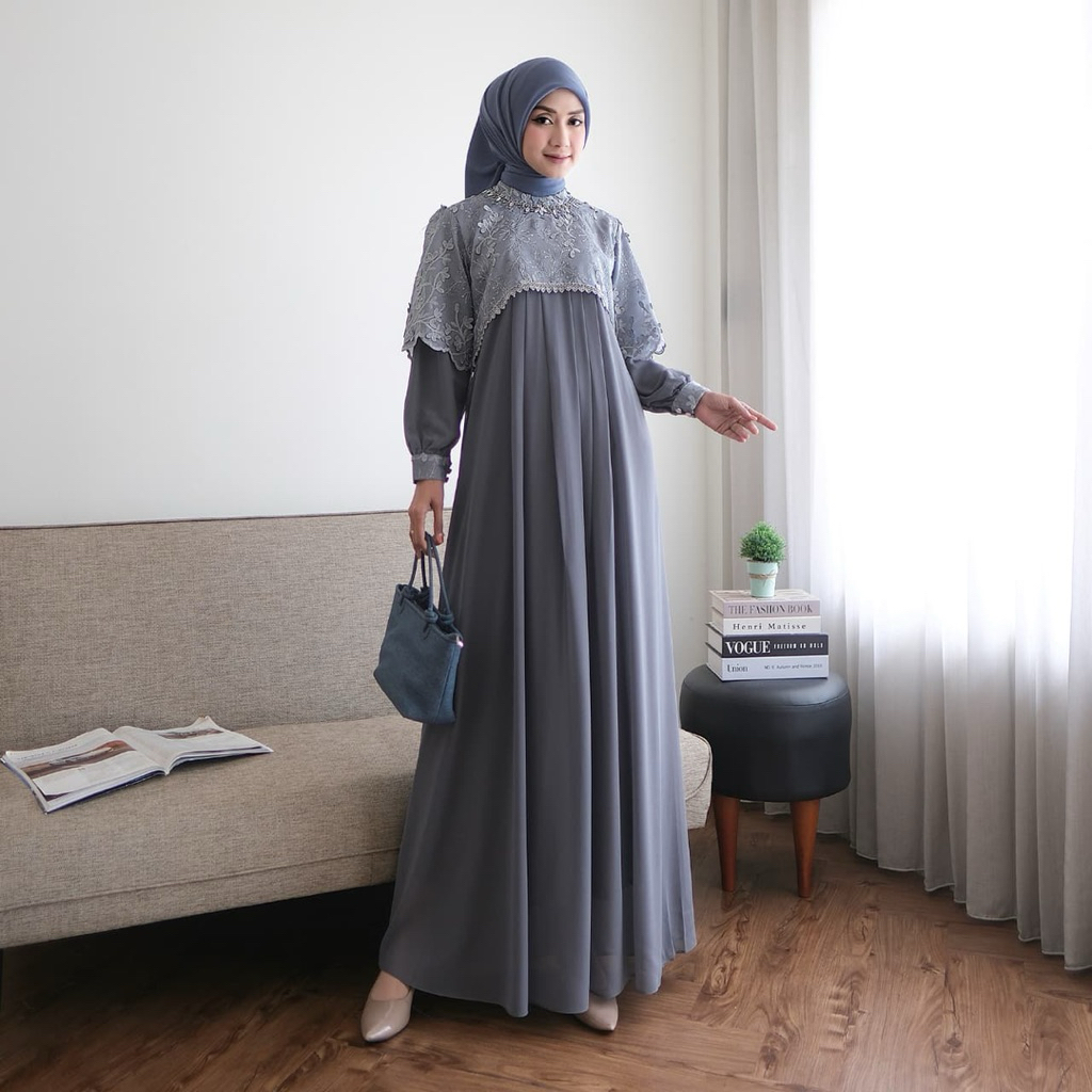 NADIRA DRESS - DRESS PREMIUM / GAMIS RAYA