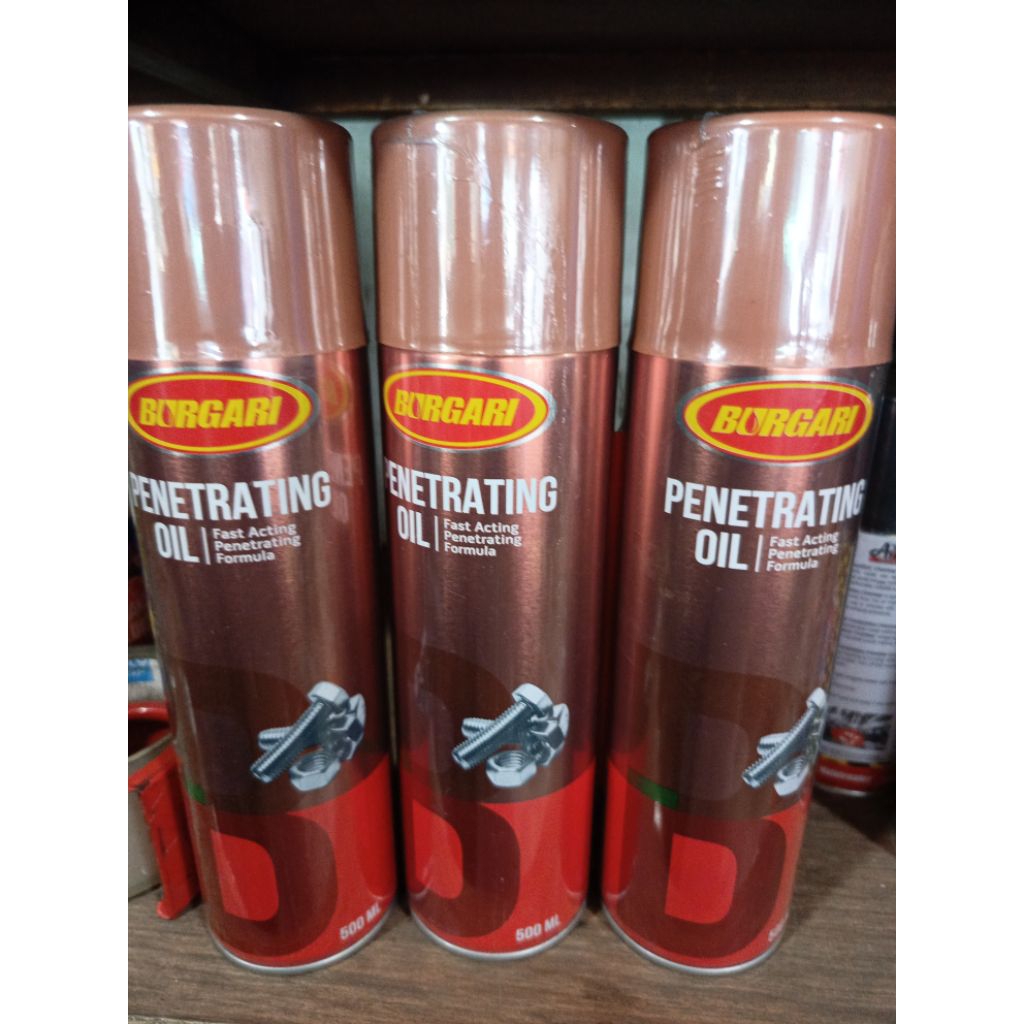 PENETRATING OIL / WD BURGARI 500ML /  CARBURATOR CLEANER BURGARI 500ML