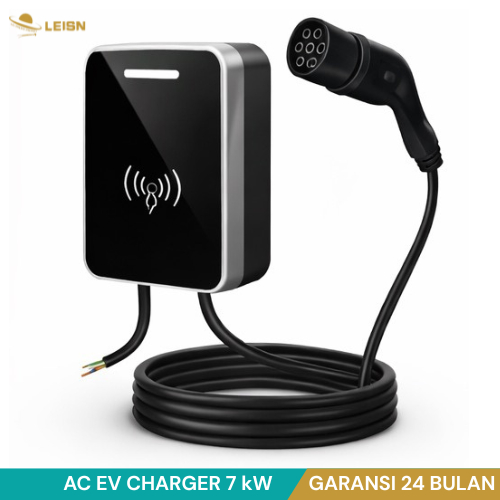 LEISN 7 kW AC EV Charger Mobil Listrik Type 2