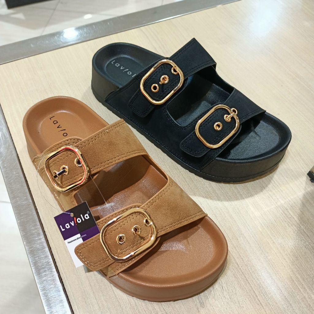 sandal wanita wedges 5cm LAVIOLA original