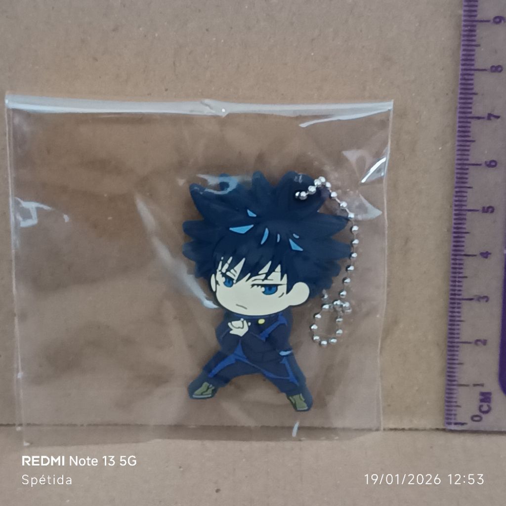 Jujutsu Kaisen Defo Rubber Keychain Fushiguro Megumi