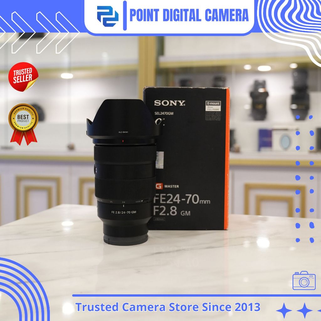 Lensa Sony FE 24-70mm 24-70 mm f2.8 f/2.8 GM G Master