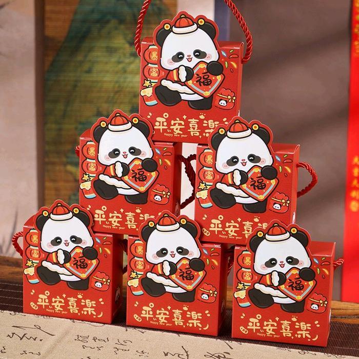 Candy Box Cookies Sincia Imlek Panda Mini