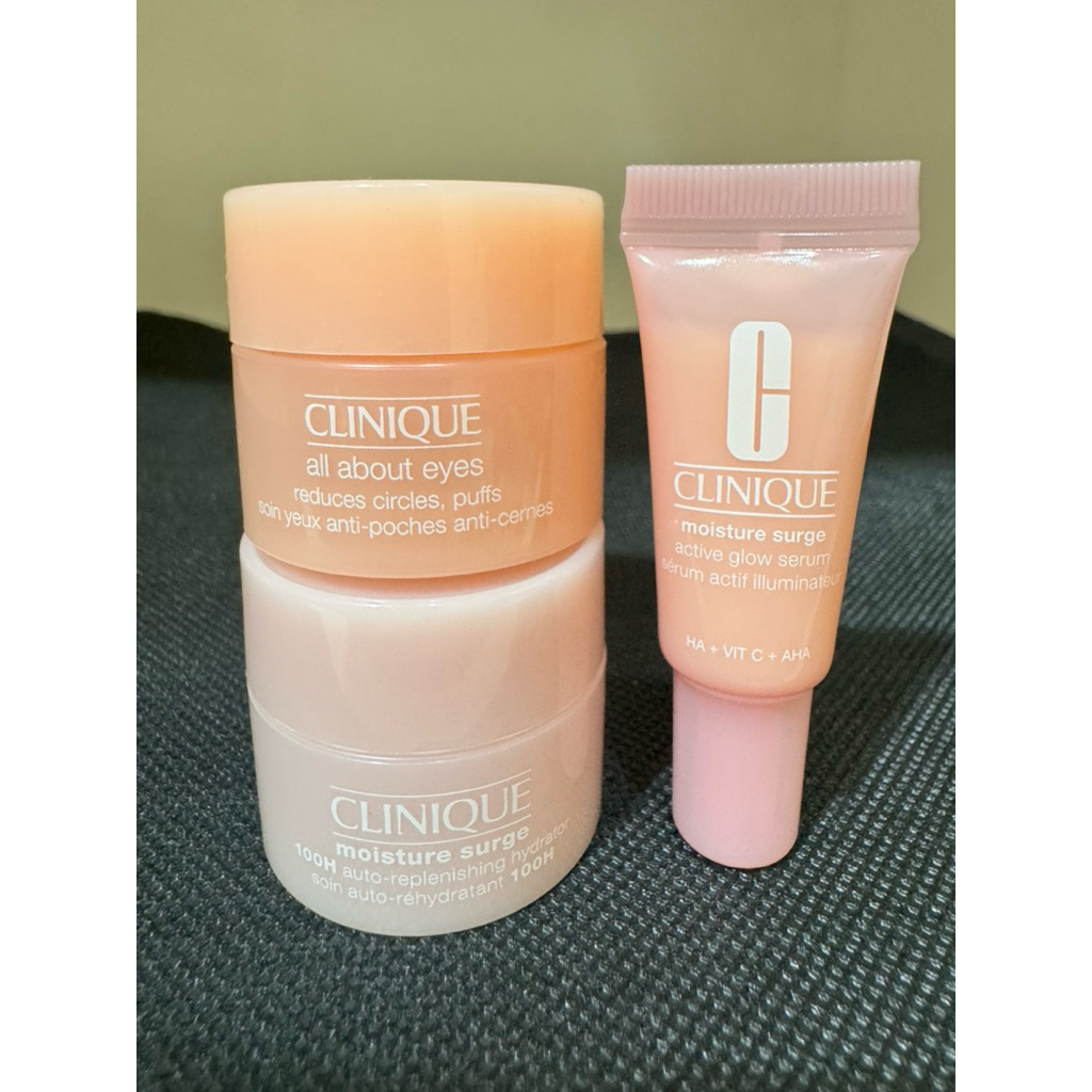 clinique mini size moisture surge