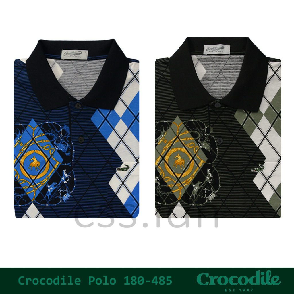 Kaos Kerah Pria Crocodile 180-485