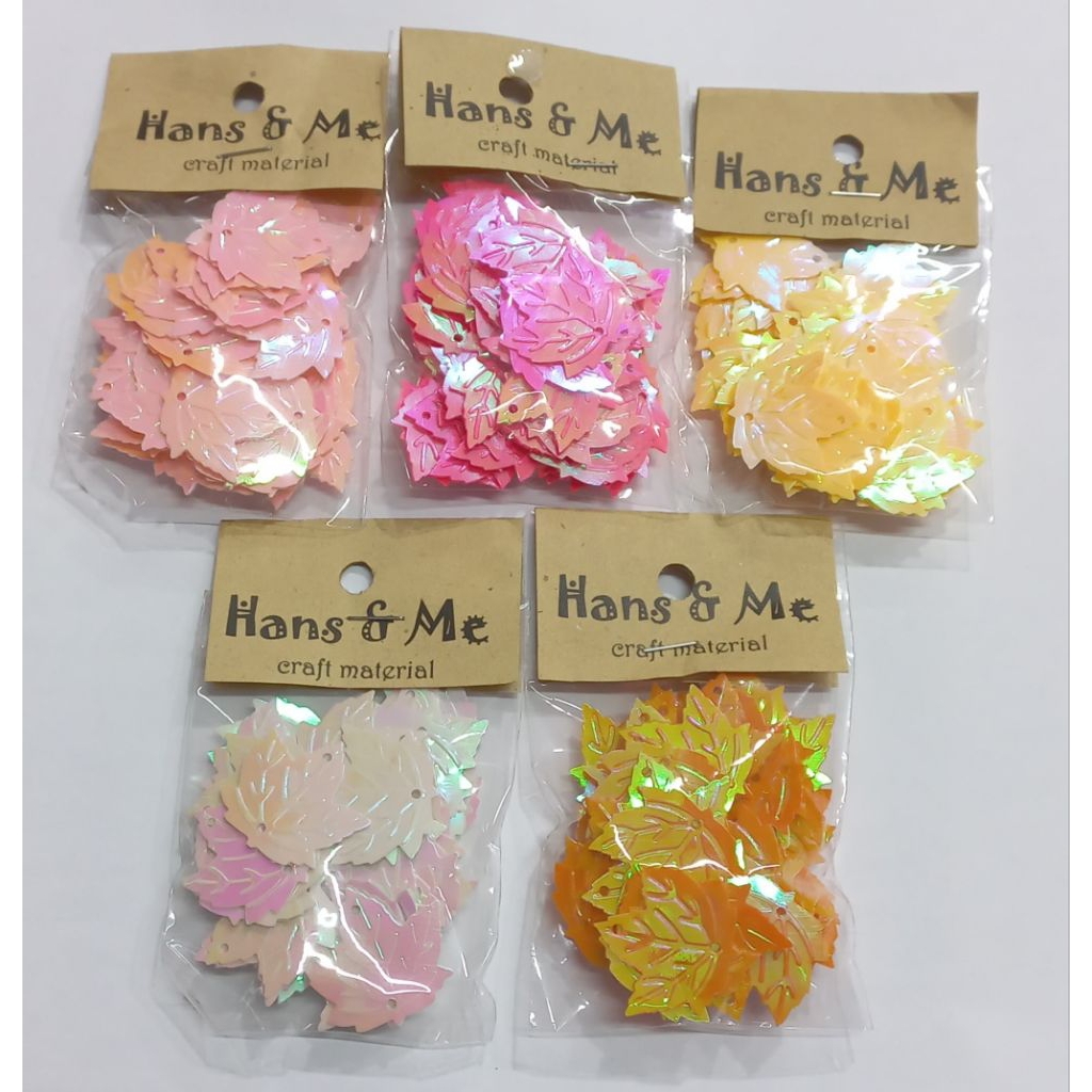 Payet Manik Daun Anggur Gradasi