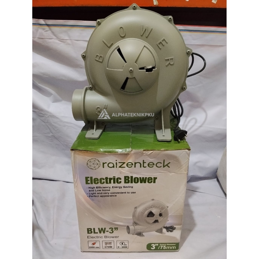 Blower Keong 3inch RAIZENTECK ORIGINAL TAHAN LAMA TERMURAH