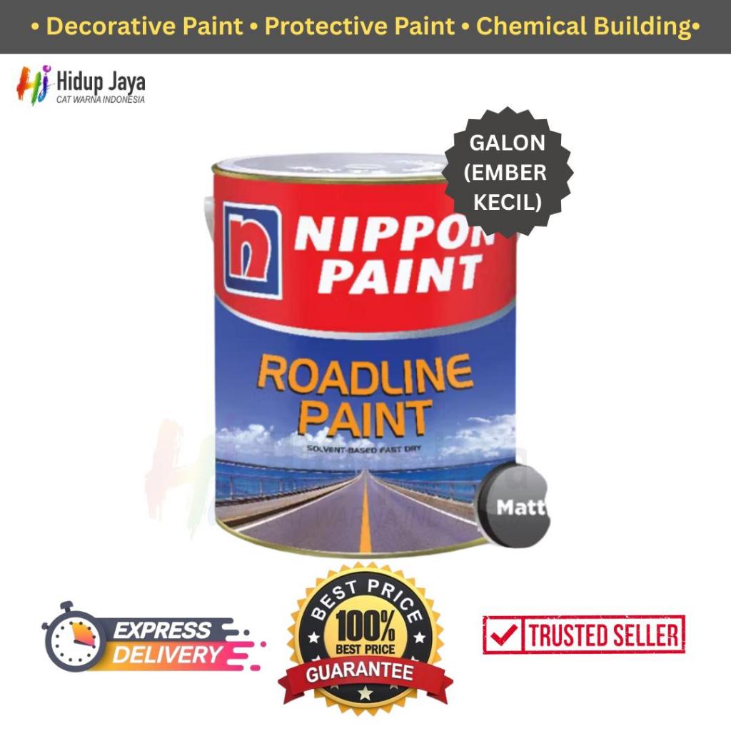 Nippon Paint - Roadline Paint - 25Kg - Cat Marka Jalan (Cat Lantai)