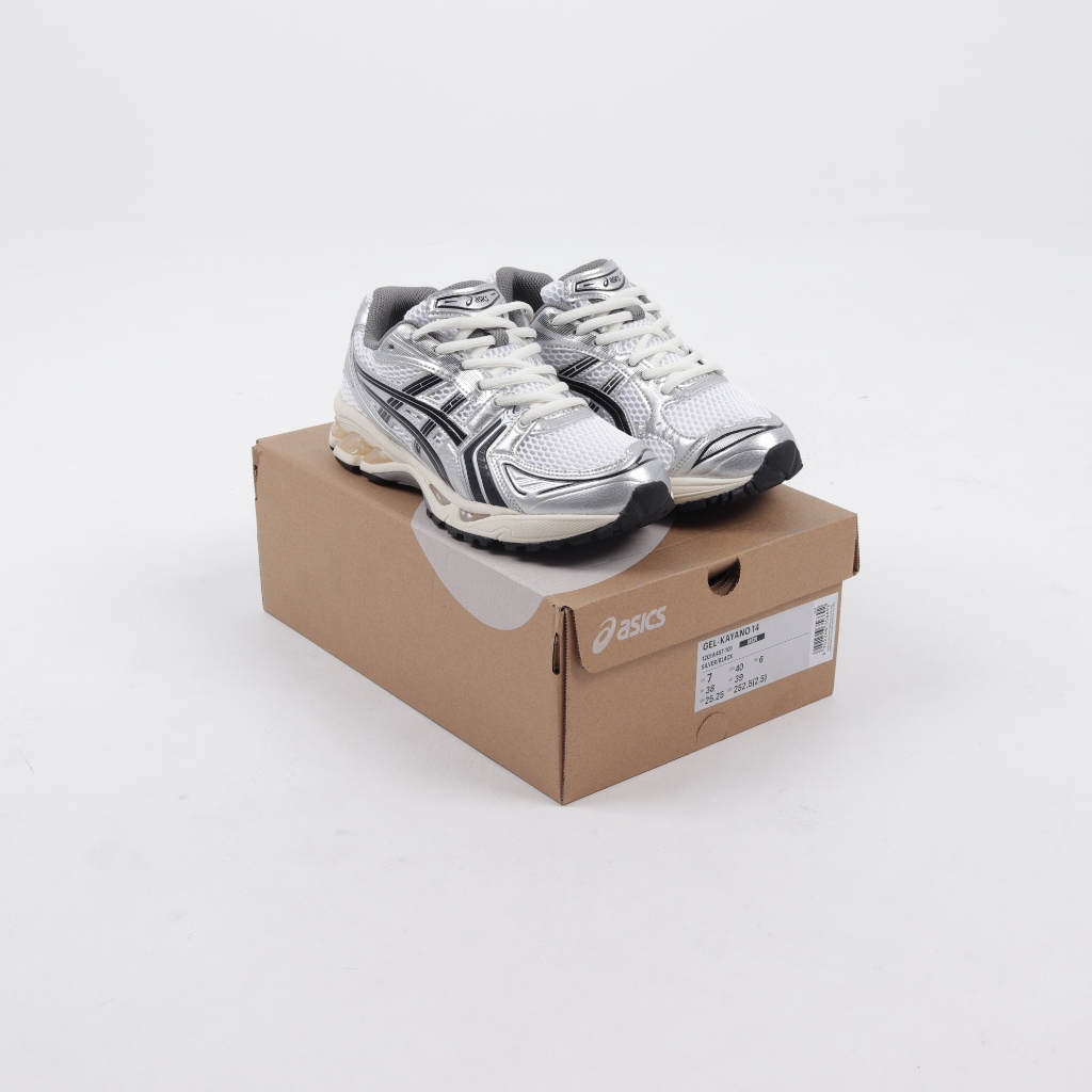 Asics Gel Kayano 14 X JJJJound Silver Black