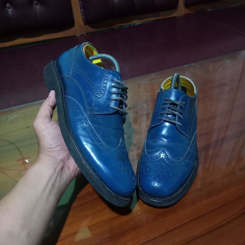 TOD'S BROGUE WINGTIP SEPATU FORMAL SECOND BRANDED