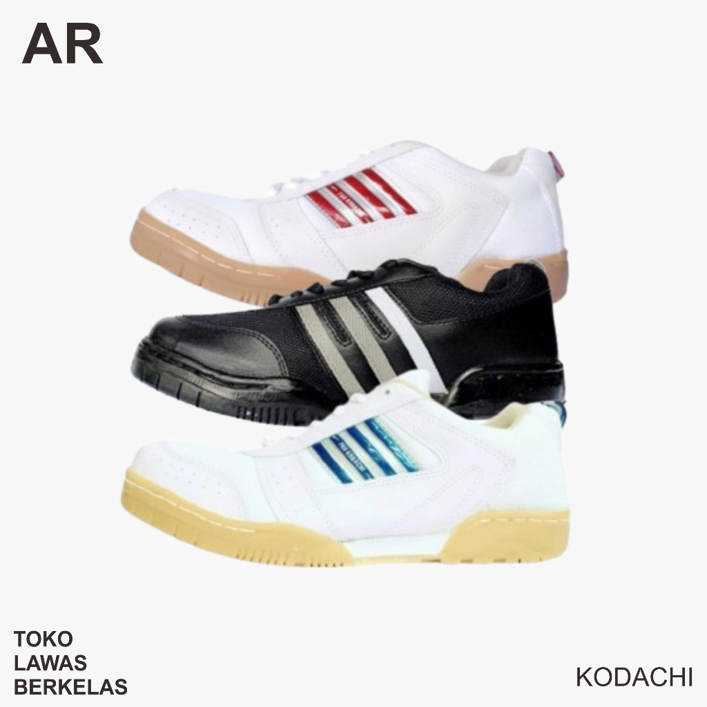 Sepatu Kodachi AR PLUS Putih Merah Kodachi AR PLUS Biru Kodachi Pro Karet Mentah Sepatu Badminton