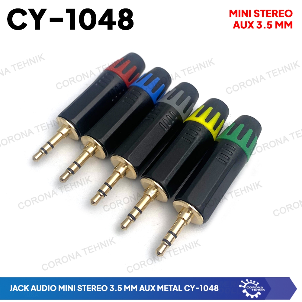 CY-1048 Jack Audio Mini Stereo 3.5 mm AUX Metal
