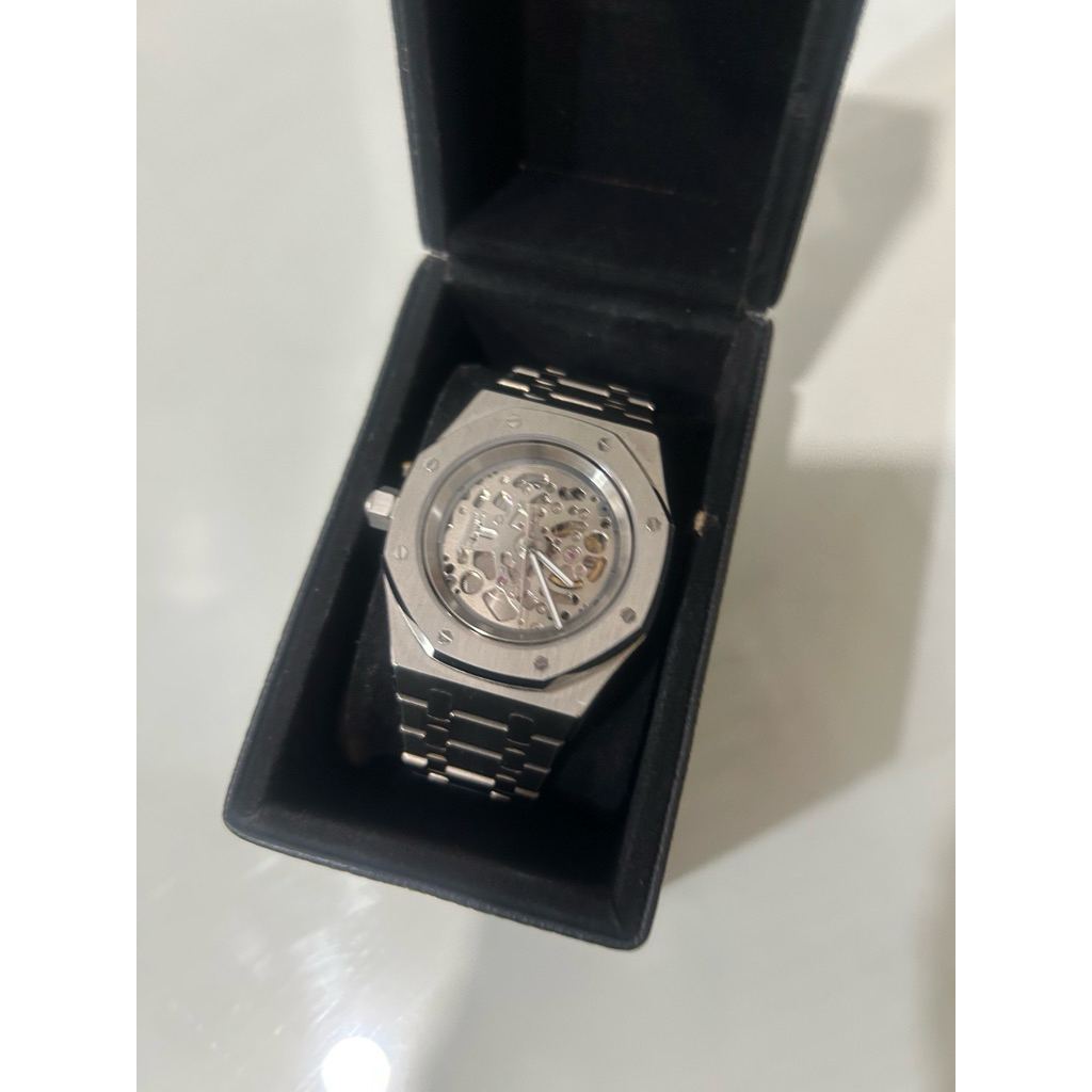 seiko-oak skeleton mod