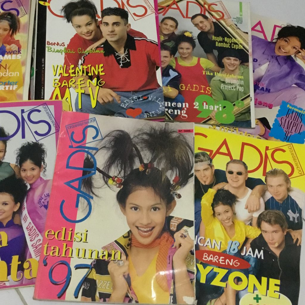 Majalah Gadis Sampul 1997 1998