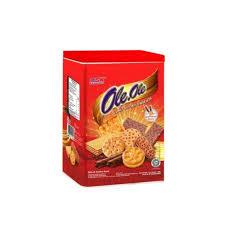 ASW Foods OLE OLE Assorted Biscuit Kaleng Segi Biskuit 600 Gram - Biskuit Beragam