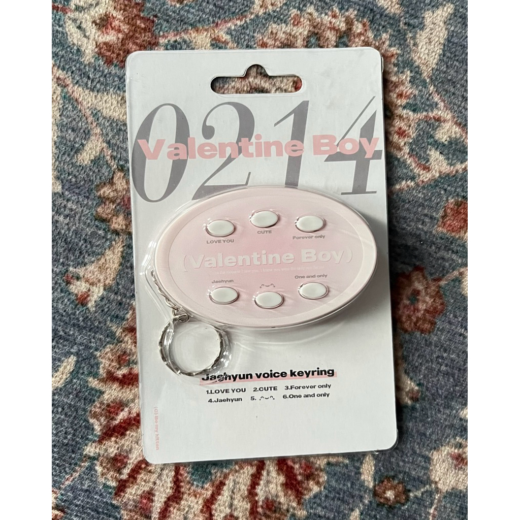 NCT Jaehyun voice keyring by @Bemykitten214