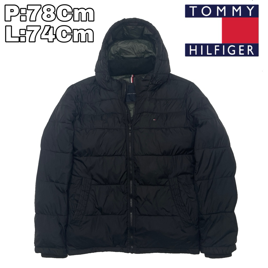 J127 Jaket Parka Jumbo Puffer Outdoor Tommy Hilfiger Ultralight Bulu Angsa Winter Musim Dingin Hikin