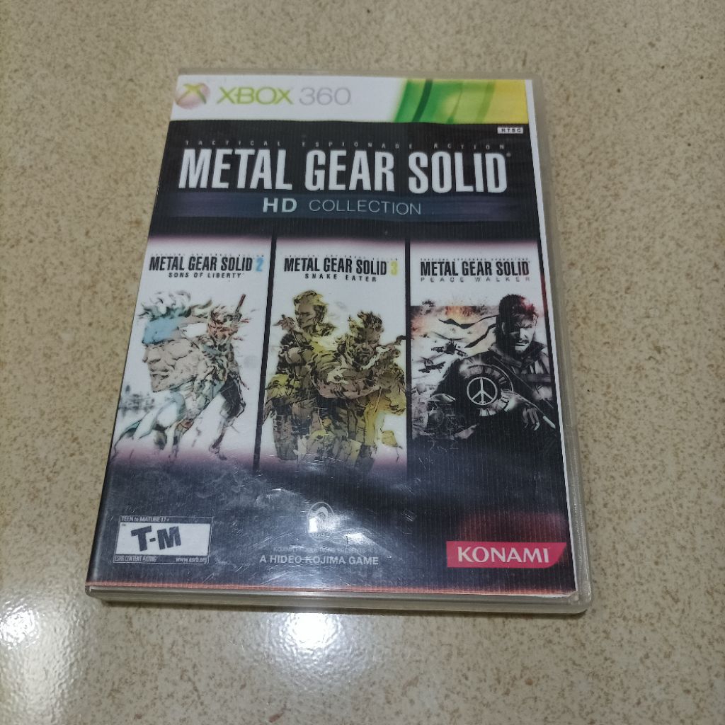 Kaset CD Xbox 360 Metal Gear Solid Silent Hill Dragons Ball