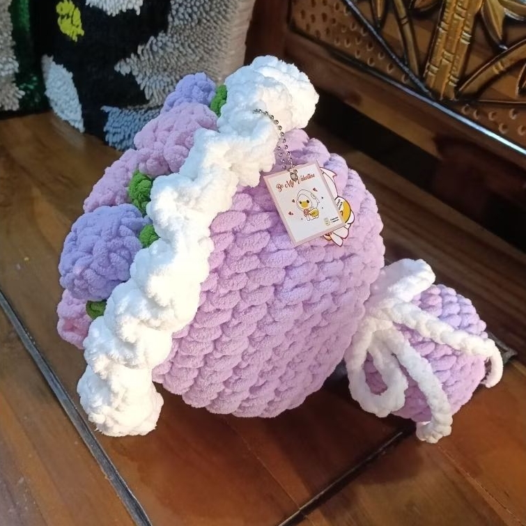 [KUKU CROCHET] Crochet Plushie Bouquet Flower