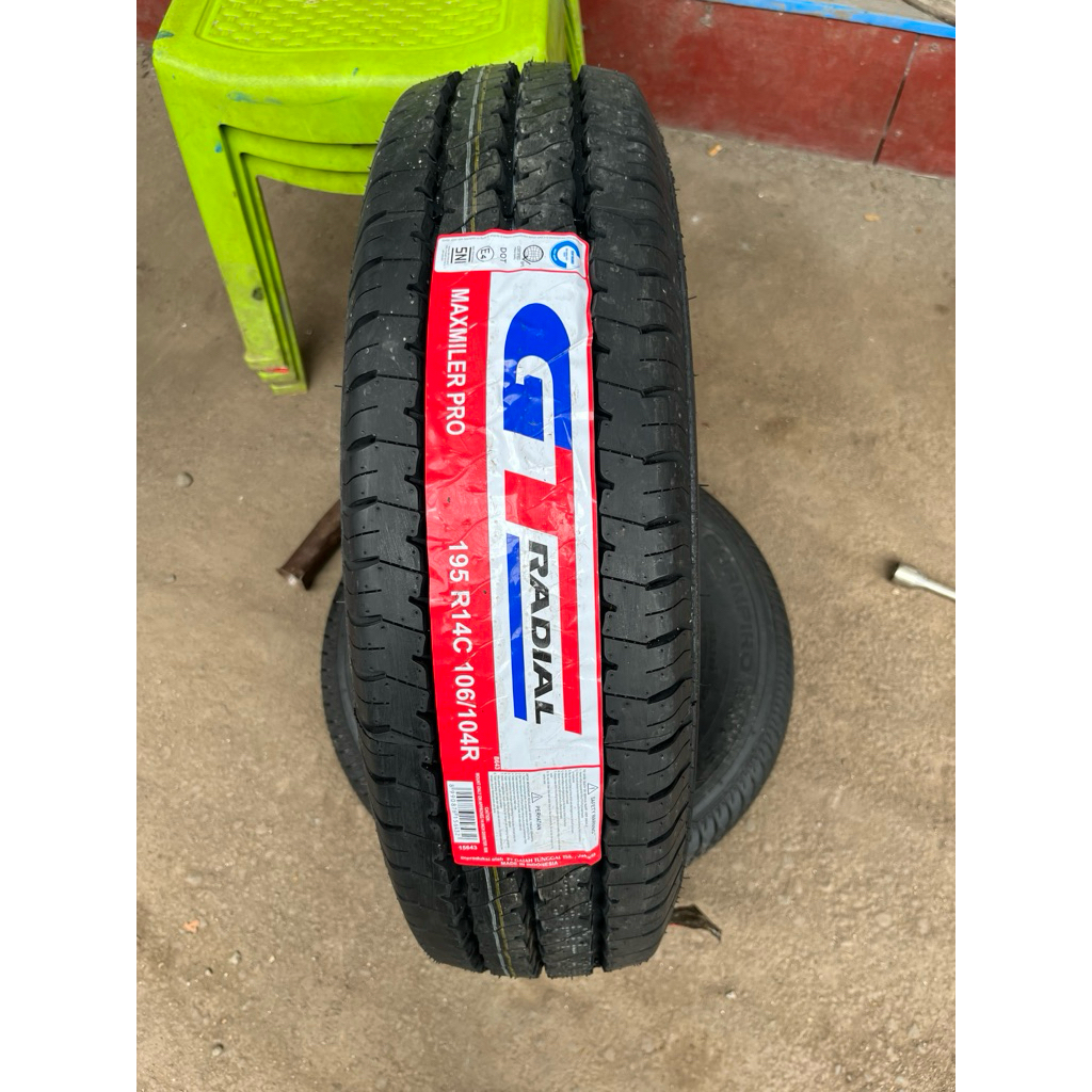 gt radial maxmiler pro 195 R14