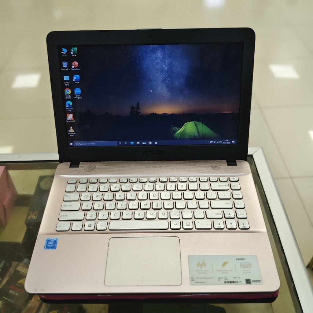 [SOLD] LAPTOP ASUS VIVOBOOK X441M N4020 RAM 4GB SSD 128GB SECOND MULUS