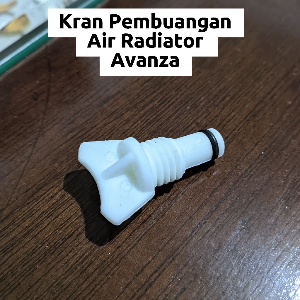 KRAN PEMBUANGAN AIR RADIATOR AVANZA / TUTUP PEMBUANGAN RADIATOR AVANZA  / PLUG RADIATOR