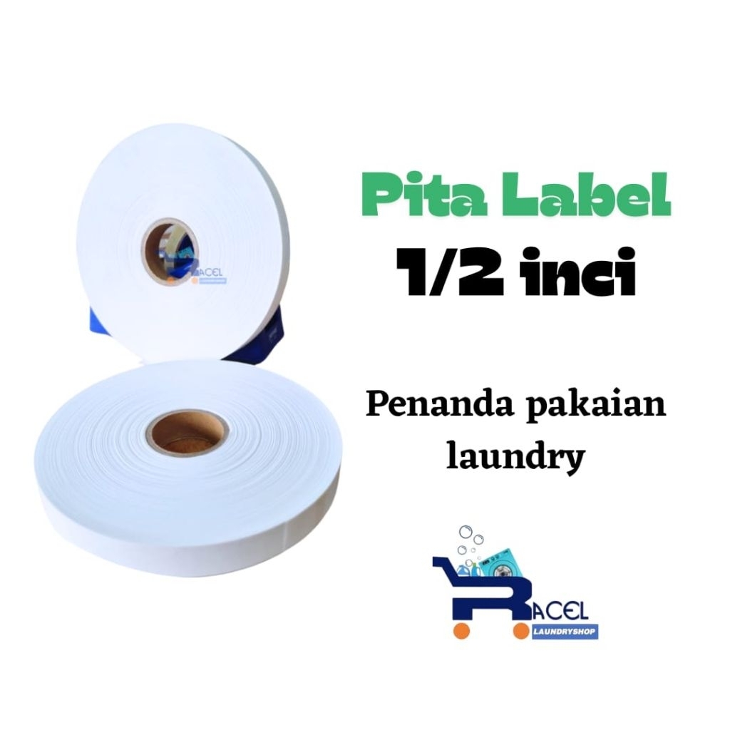 Pita Label Laundry Penanda Pakaian Laundry Kain Label Tapeta