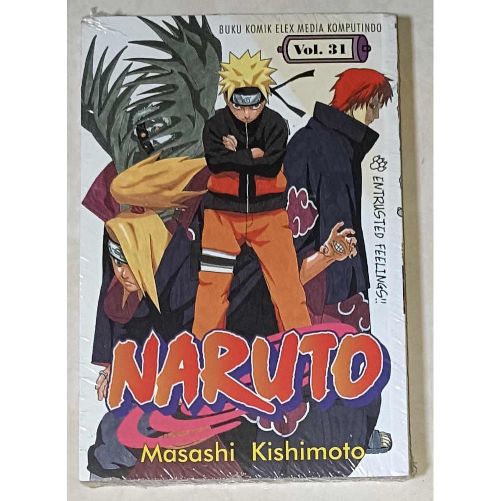 komik Naruto vol 31 original segel