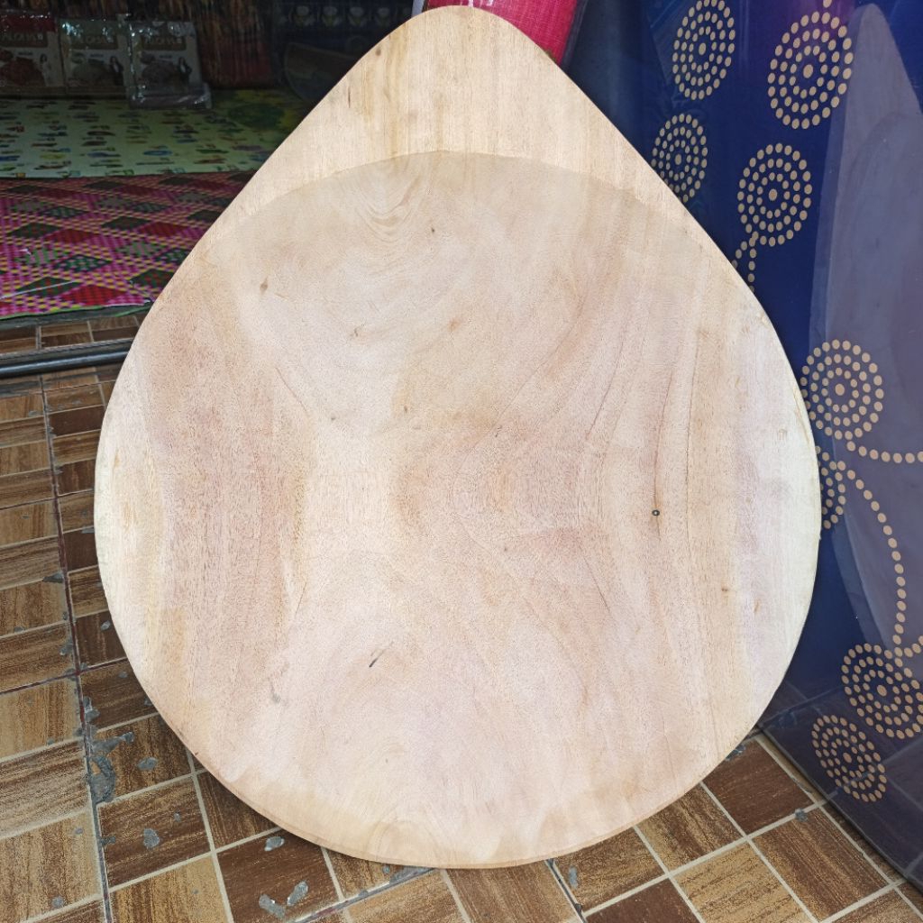 dulang emas dari kayu moni, ukuran xl dan jumbo