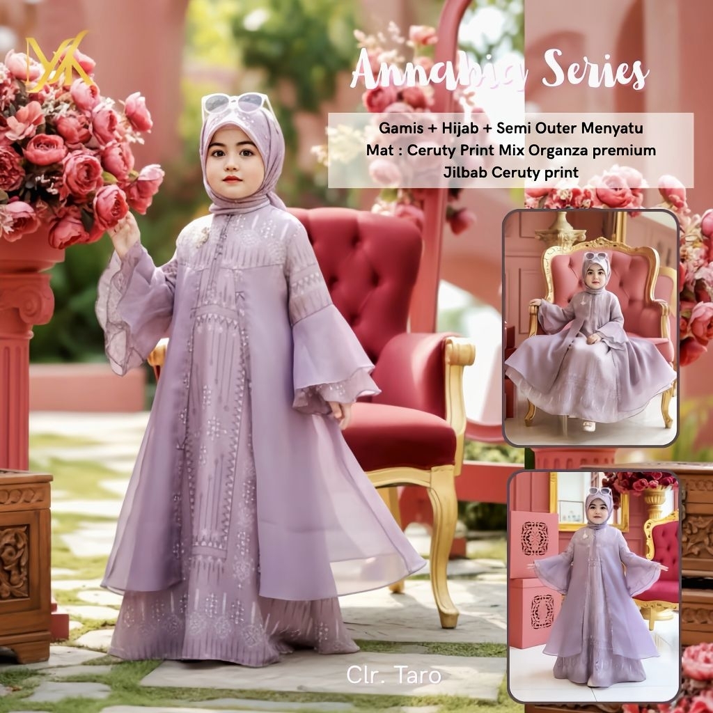 Gamis Anak Primadona MAUMA KIDS