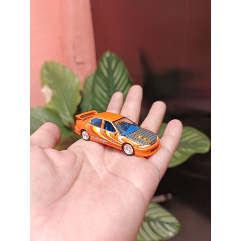 Diecast Johnny Lightning (IMPORT HEAT) JDM HONDA Accord 94-97 Orange Greddy Rare VHTF