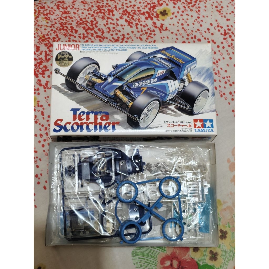 Tamiya Mini 4WD Terra Scorcher Clear Chasis