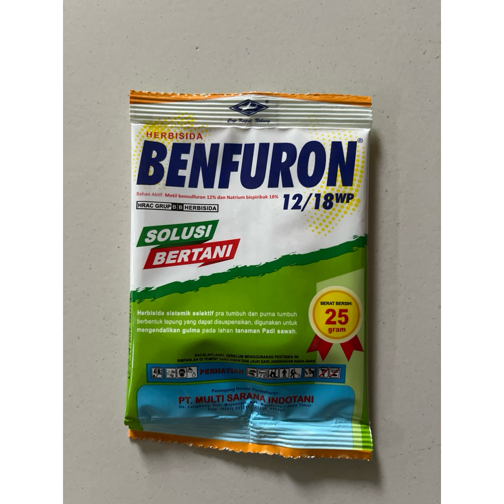 Herbisida Benfuron 25 gr