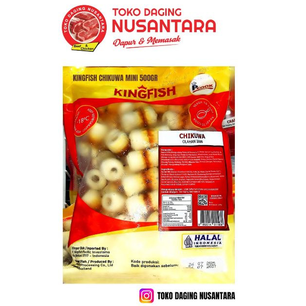 KINGFISH CHIKUWA MINI 500GR|TOKO DAGING NUSANTARA