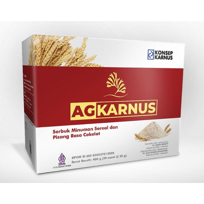 Alga Gold Cereal Ag karnus Nutrisi lambung dan penyakit degeneratif
