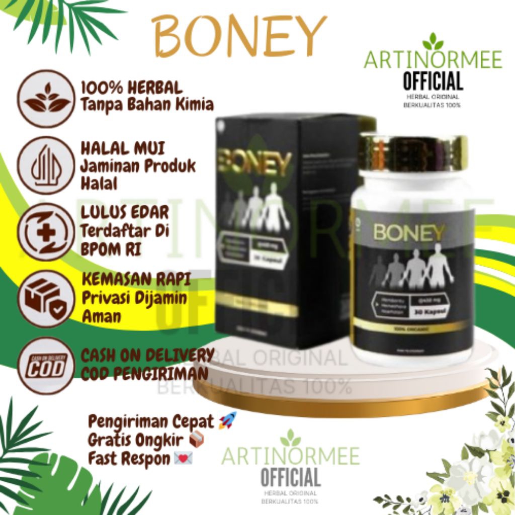 BONEY OBAT PENINGGI BADAN BONEY ASLI KAPSUL PENINGGI BADAN 5 SAMPAI 15 CM BONEY ORIGINAL
