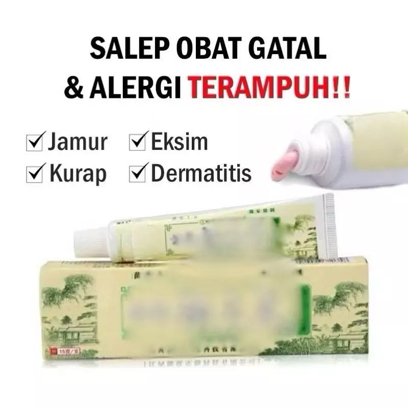 [SDW] pekanbaru/Salep Chy Gao Gatal Alergi Jerawat 15g Original Atasi Gatal Alergi