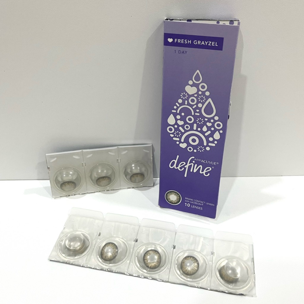 Acuvue 1 Day Define Contact lenses Softlens - Fresh Grayzel