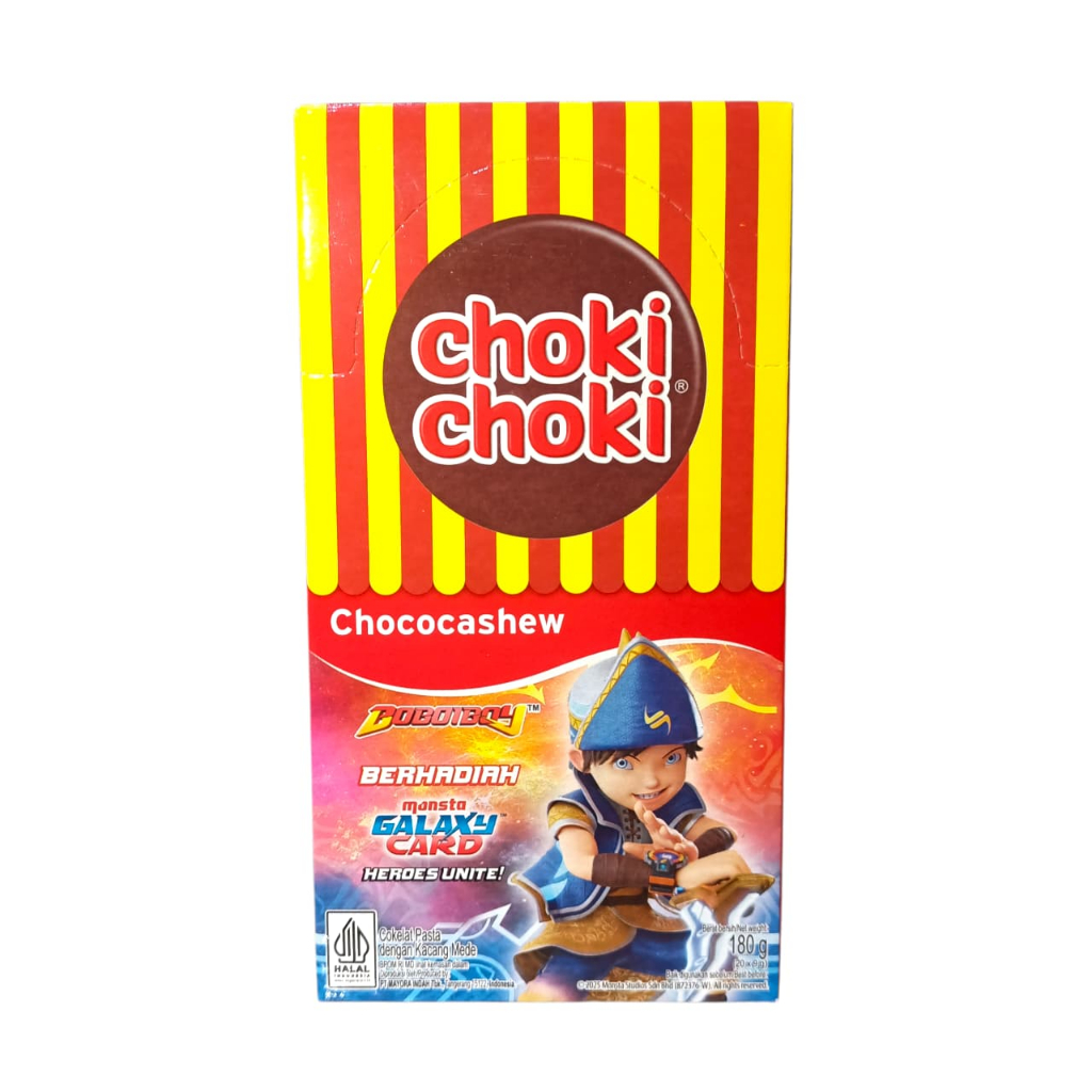 CHOKICHOKI PASTA COKLAT EDISI TERBARU BOBOIBOY