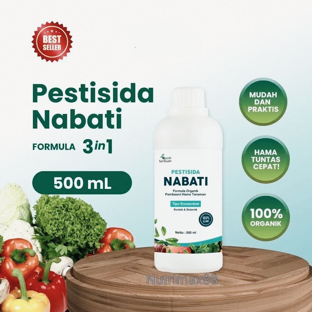 pestisida nabati organik 500ml Pekatan untuk semua Hama Tanaman