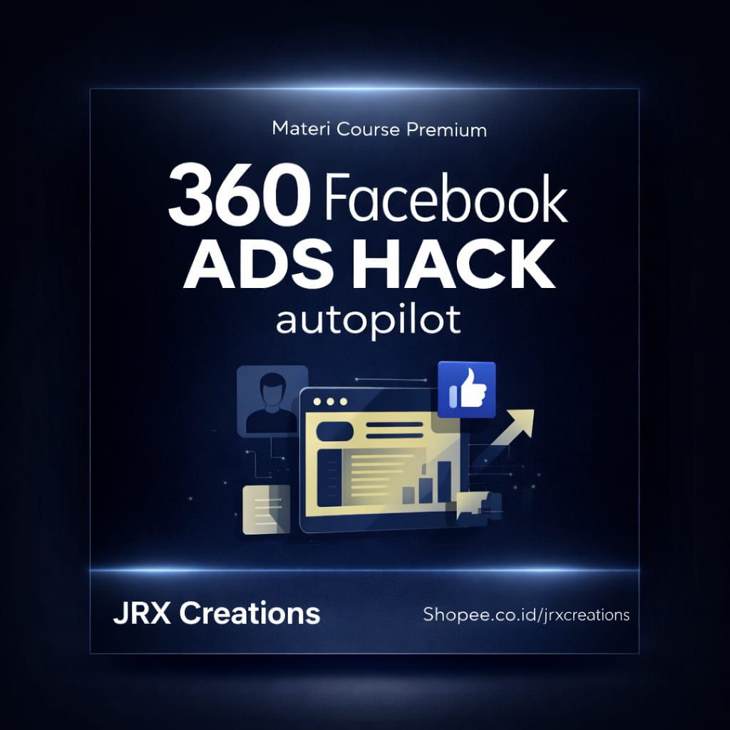 META ADS HACK AUTOPILOT: Ecourse Facebook Ads Terbaru  Materi Video Pembelajaran- (bahasa Indonesia)