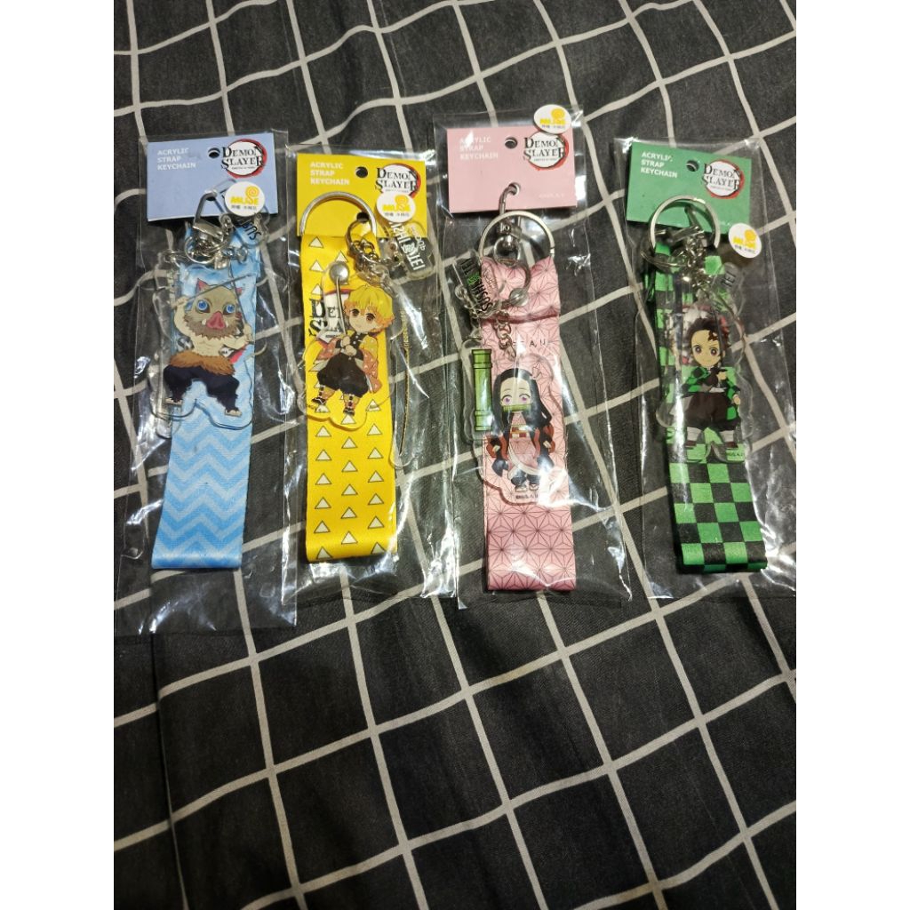 Kimetsu no Yaiba Acrylic keychain strap from Sushi Tei/Tom Sushi